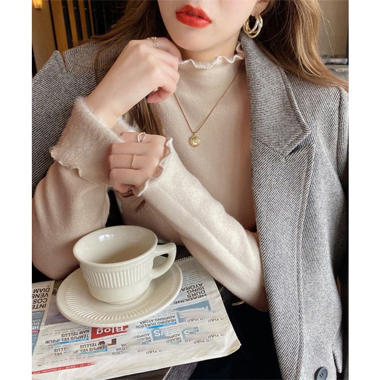 裏起毛ハイネックニットトップスレディース | SUNSHINE CLOSET | 詳細画像8 