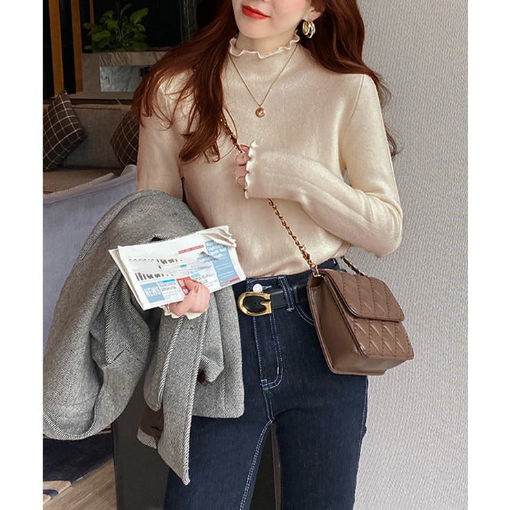 裏起毛ハイネックニットトップスレディース | SUNSHINE CLOSET | 詳細画像9 