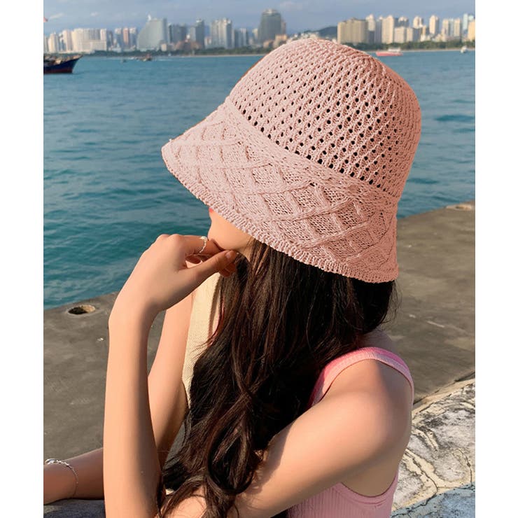 麦わら帽子 レディース バケットハット夏 | SUNSHINE CLOSET | 詳細画像10 