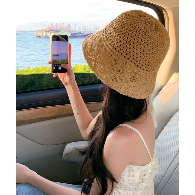 麦わら帽子 レディース バケットハット夏 | SUNSHINE CLOSET | 詳細画像8 