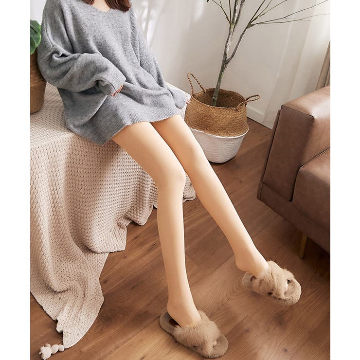 裏起毛フェイクタイツ 厚手トレンカ 美脚 | SUNSHINE CLOSET | 詳細画像17 