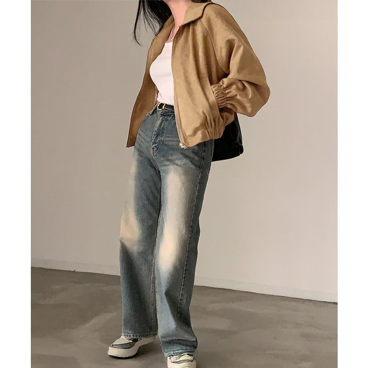 スエード調ジャケット韓国風ライトアウター | SUNSHINE CLOSET | 詳細画像14 