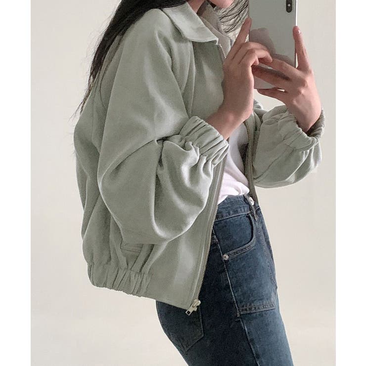 スエード調ジャケット韓国風ライトアウター | SUNSHINE CLOSET | 詳細画像21 