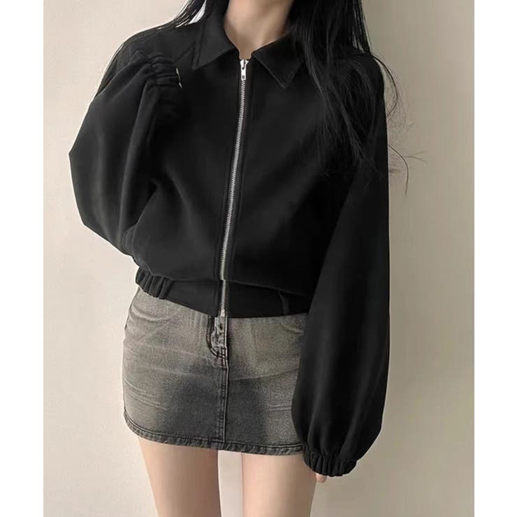 スエード調ジャケット韓国風ライトアウター | SUNSHINE CLOSET | 詳細画像5 