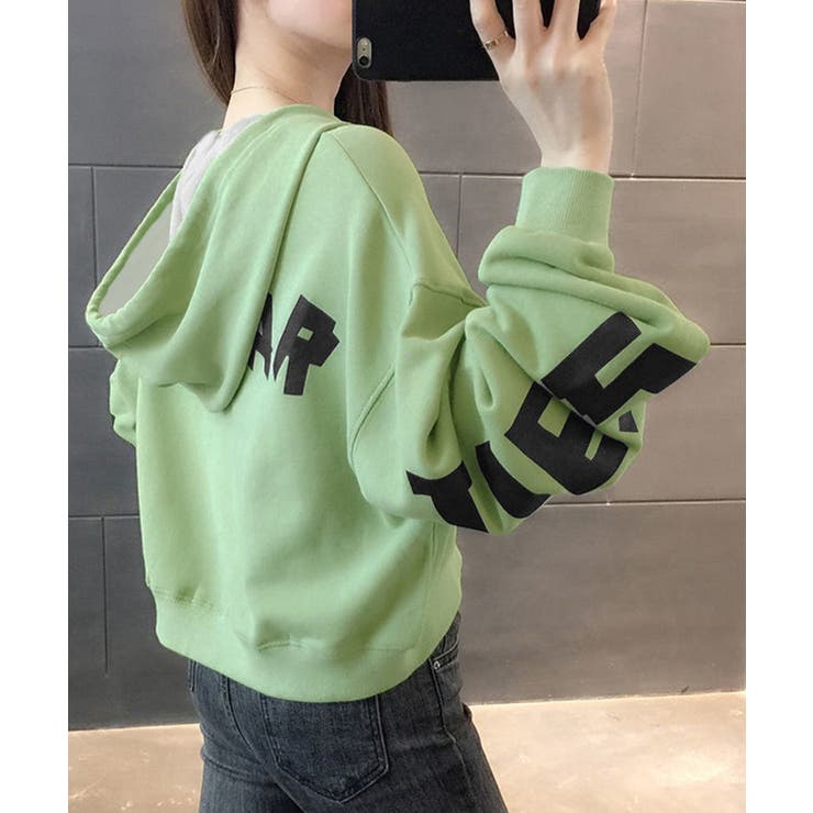 フード付きパーカーハーフジップフーディー | SUNSHINE CLOSET | 詳細画像11 