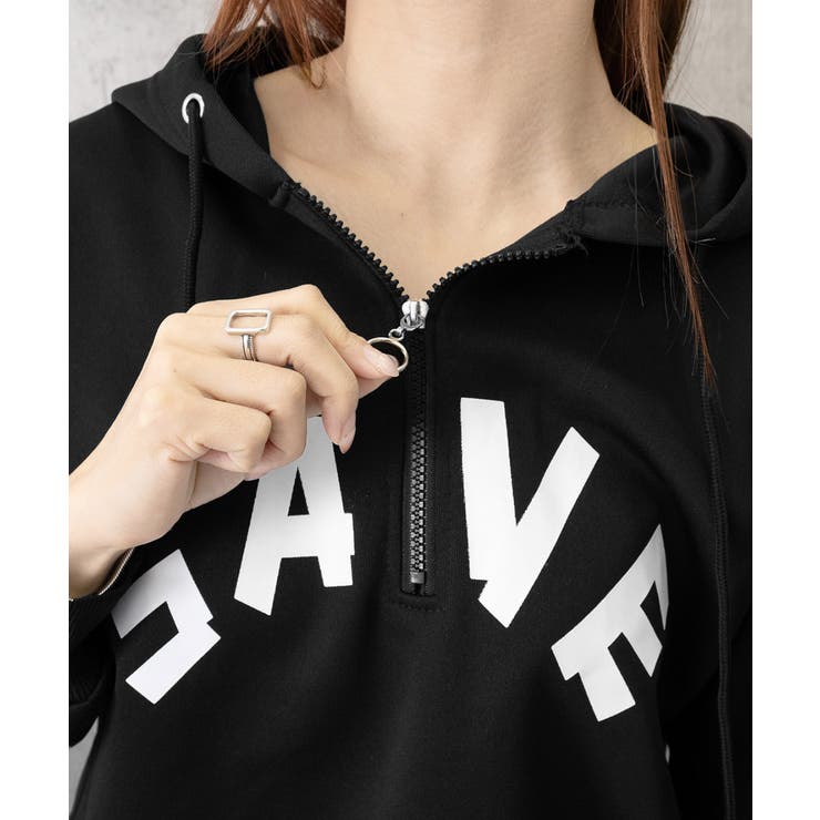 フード付きパーカーハーフジップフーディー | SUNSHINE CLOSET | 詳細画像16 