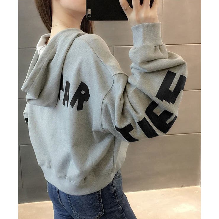 フード付きパーカーハーフジップフーディー | SUNSHINE CLOSET | 詳細画像3 