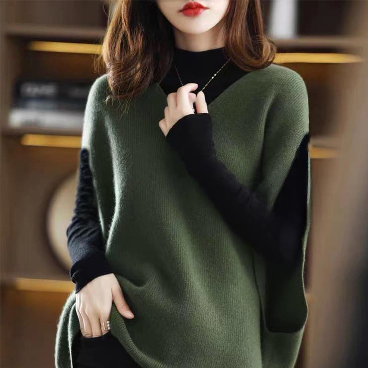 ニットベスト レディースチョッキ 重ね着 | SUNSHINE CLOSET | 詳細画像11 