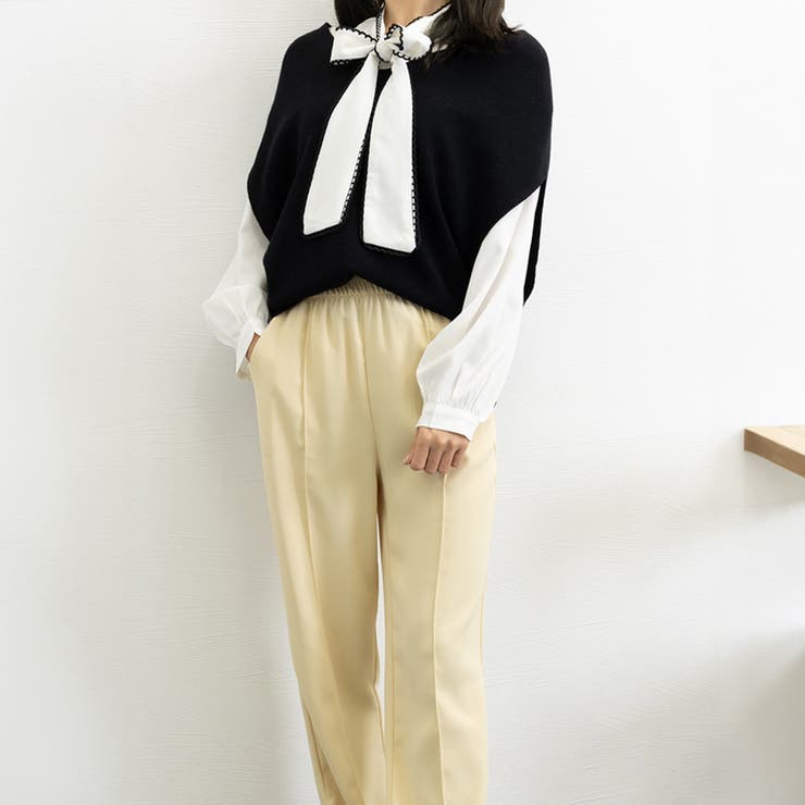 ニットベスト レディースチョッキ 重ね着 | SUNSHINE CLOSET | 詳細画像15 