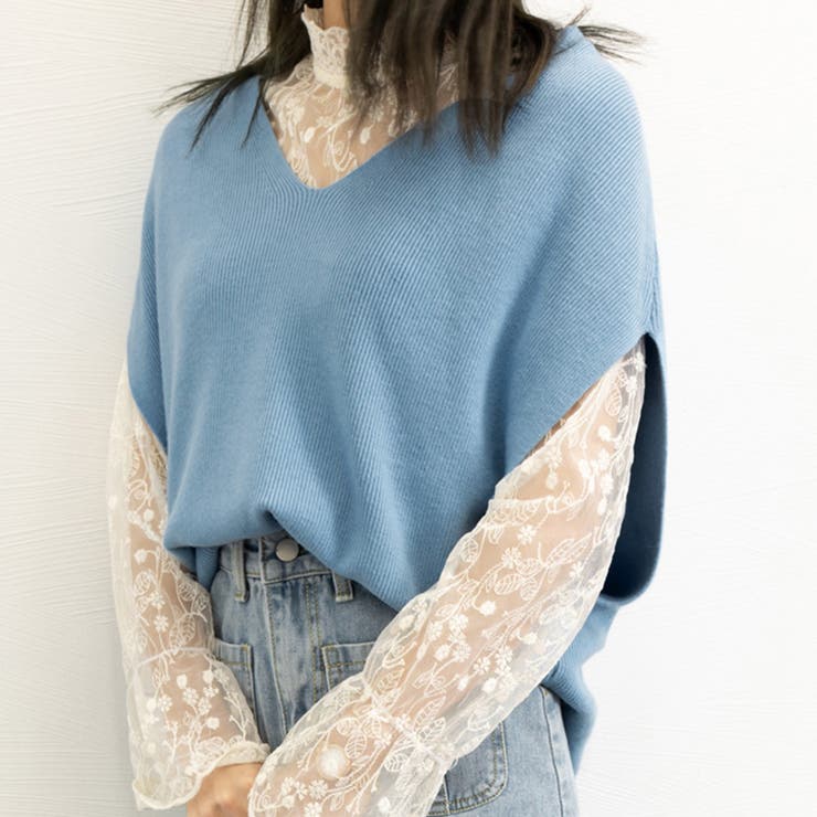 ニットベスト レディースチョッキ 重ね着 | SUNSHINE CLOSET | 詳細画像28 