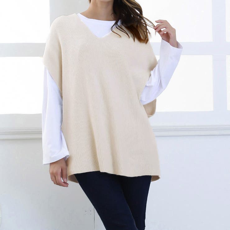 ニットベスト レディースチョッキ 重ね着 | SUNSHINE CLOSET | 詳細画像33 