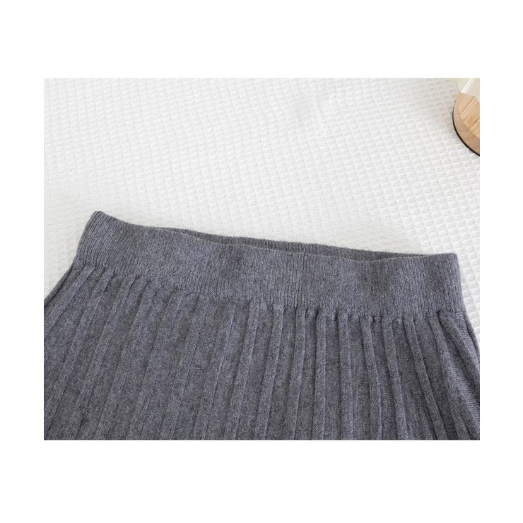 プリーツスカートフレアニットスカート秋冬 | SUNSHINE CLOSET | 詳細画像24 