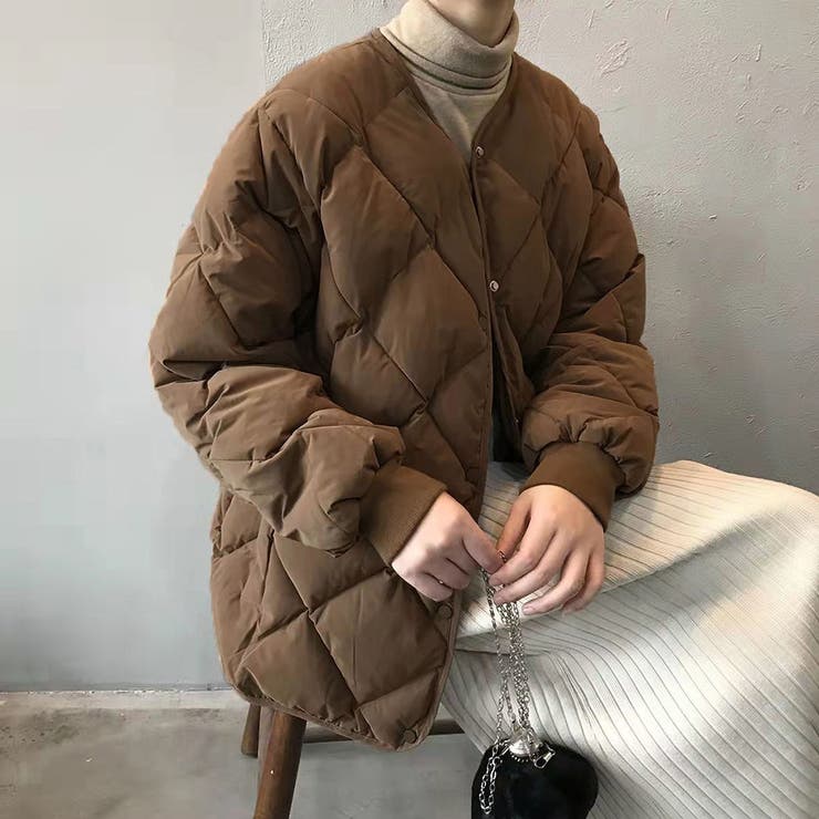 キルティングジャケット 中綿 レディース | SUNSHINE CLOSET | 詳細画像12 