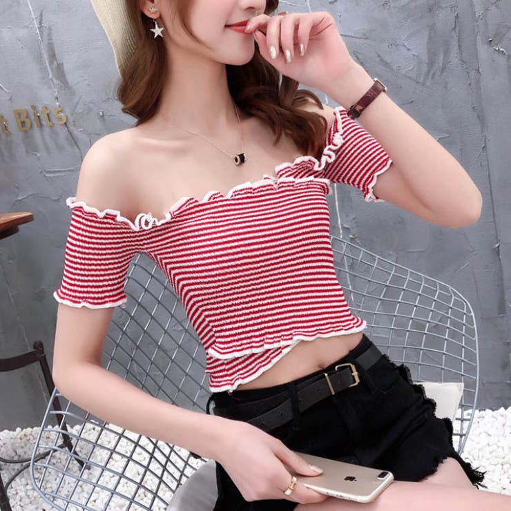 ニットソー レディース オフショルダー 品番 Agcw Angelcloset エンジェルクローゼット のレディースファッション通販 Shoplist ショップリスト