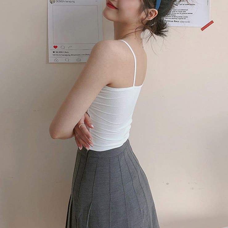 しろくま 　キャミソール フロントクロス キャミソール[品番：AGCW0001110]｜SUNSHINE CLOSET