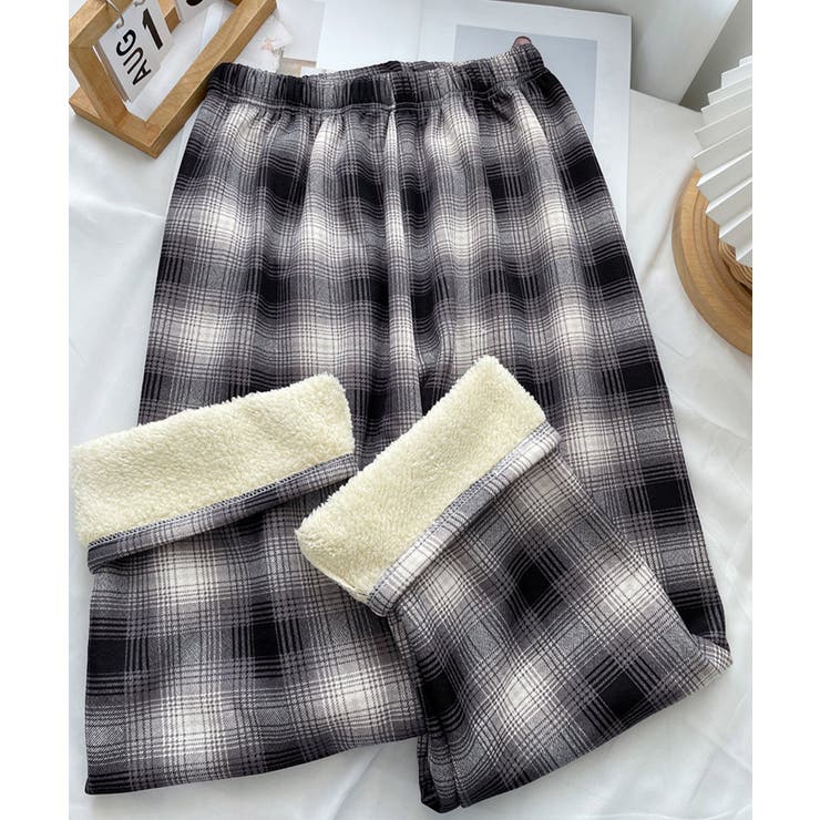 ELFSACK パンツ ズボン ボトムス 裏起毛 チェック柄 ゆったり 楽天市場】送料無料 ELFSACK パンツ ズボン ボトムス チェック柄
