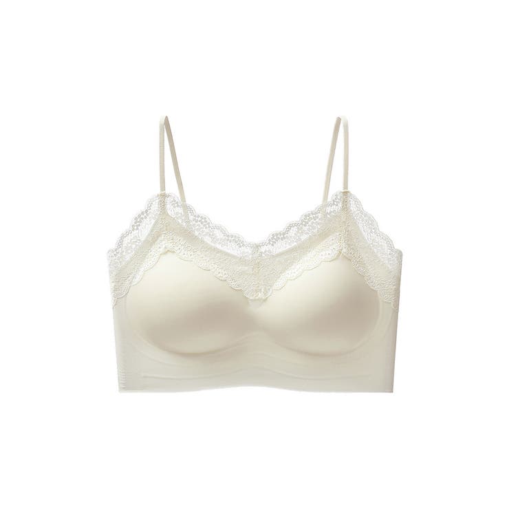 カップ付きインナー ノンワイヤー見せブラ ハーフトップ | SUNSHINE CLOSET | 詳細画像19 