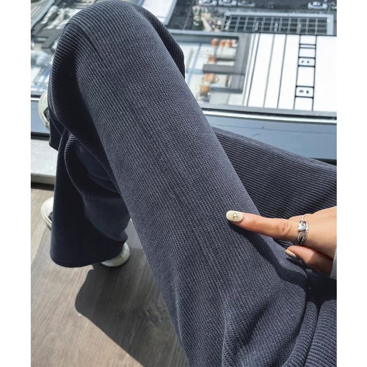 裏起毛コーデュロイパンツ微フレアパンツ冬 | SUNSHINE CLOSET | 詳細画像12 