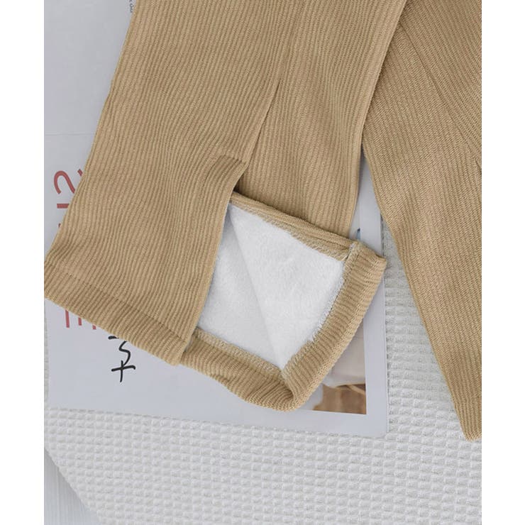 裏起毛コーデュロイパンツ微フレアパンツ冬 | SUNSHINE CLOSET | 詳細画像22 