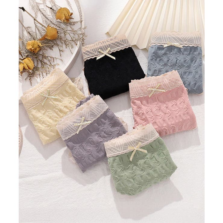 レースリボンショーツ6色組 セットでお得 | SUNSHINE CLOSET | 詳細画像12 