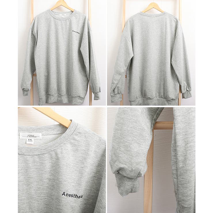 韓国風ロゴカットソーゆる ロングTシャツ | SUNSHINE CLOSET | 詳細画像22 