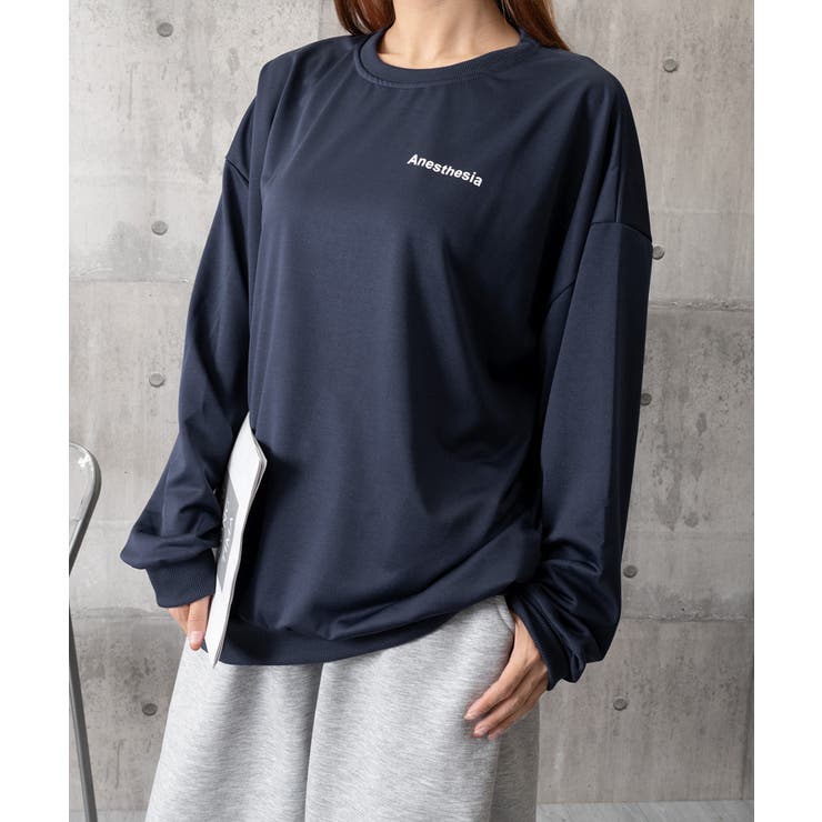 韓国風ロゴカットソーゆる ロングTシャツ | SUNSHINE CLOSET | 詳細画像8 