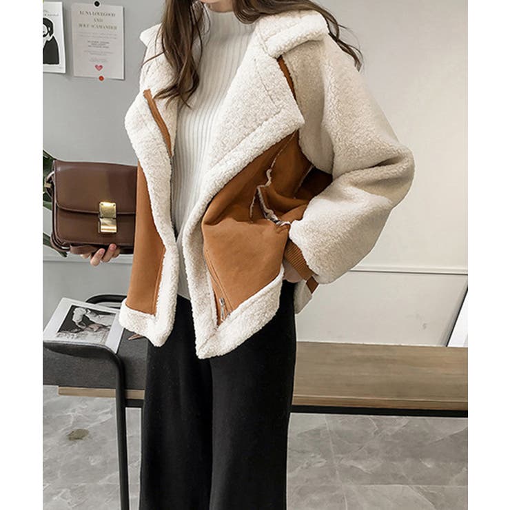 ボアジャケット レディース 冬アウター | SUNSHINE CLOSET | 詳細画像2 