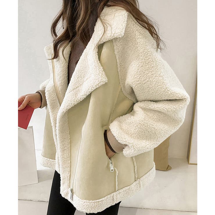 ボアジャケット レディース 冬アウター | SUNSHINE CLOSET | 詳細画像8 