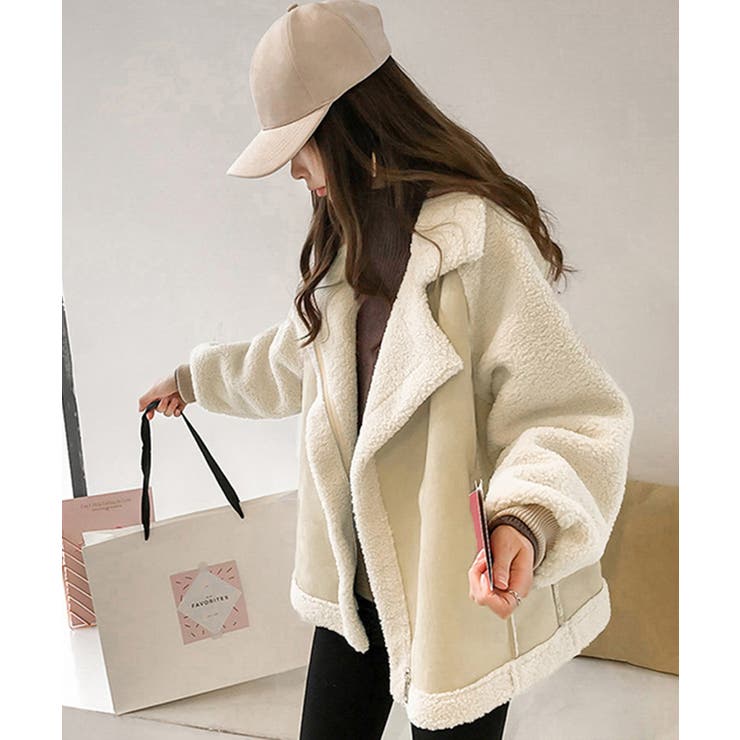 ボアジャケット レディース 冬アウター | SUNSHINE CLOSET | 詳細画像9 