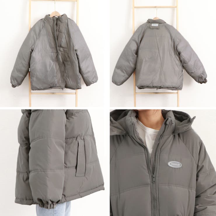 エコダウンジャケットフード付き ブルゾン | SUNSHINE CLOSET | 詳細画像14 