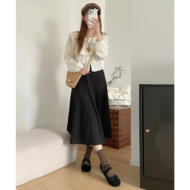 レディースクラシカルシューズ Y2Kガーリー靴丸トゥストラップシューズ 韓国風フ… | SUNSHINE CLOSET | 詳細画像11 