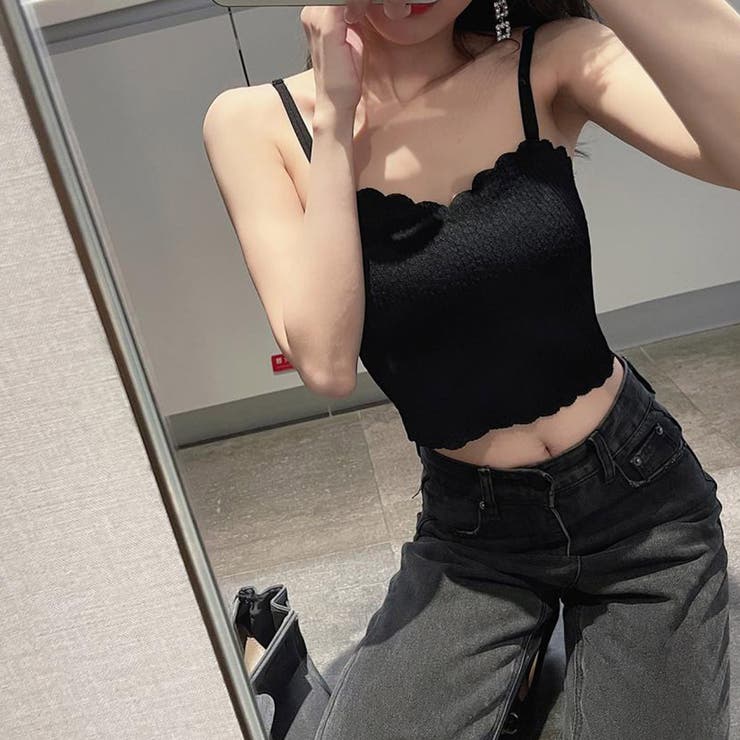 カップ付き キャミソール 韓国ブラトップ | SUNSHINE CLOSET | 詳細画像7 