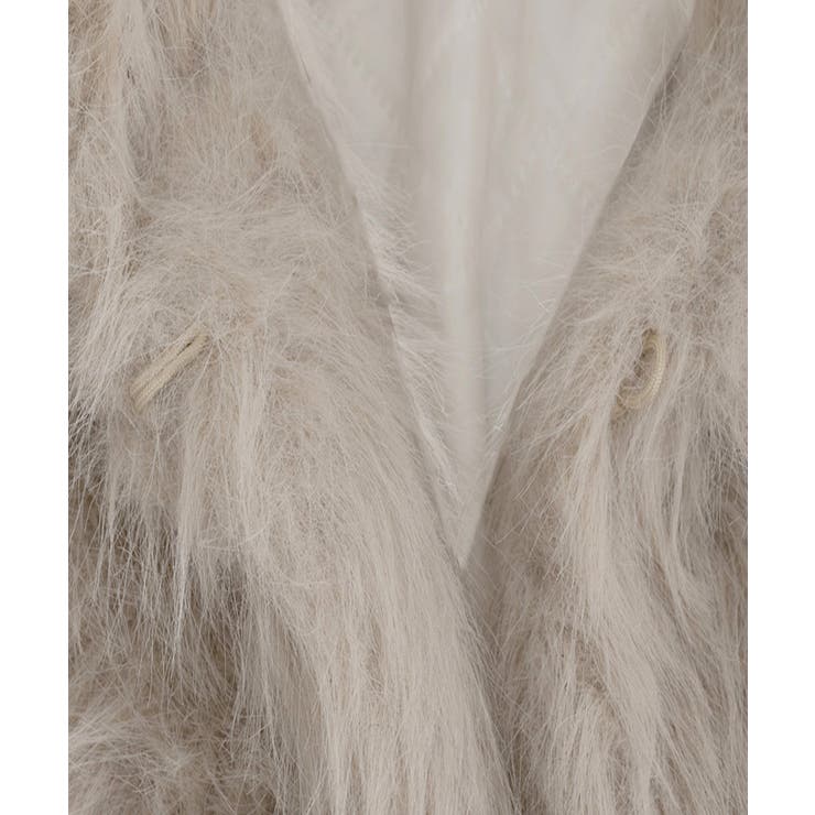 ふわふわフェイクファージャケットビッグ襟 | SUNSHINE CLOSET | 詳細画像29 