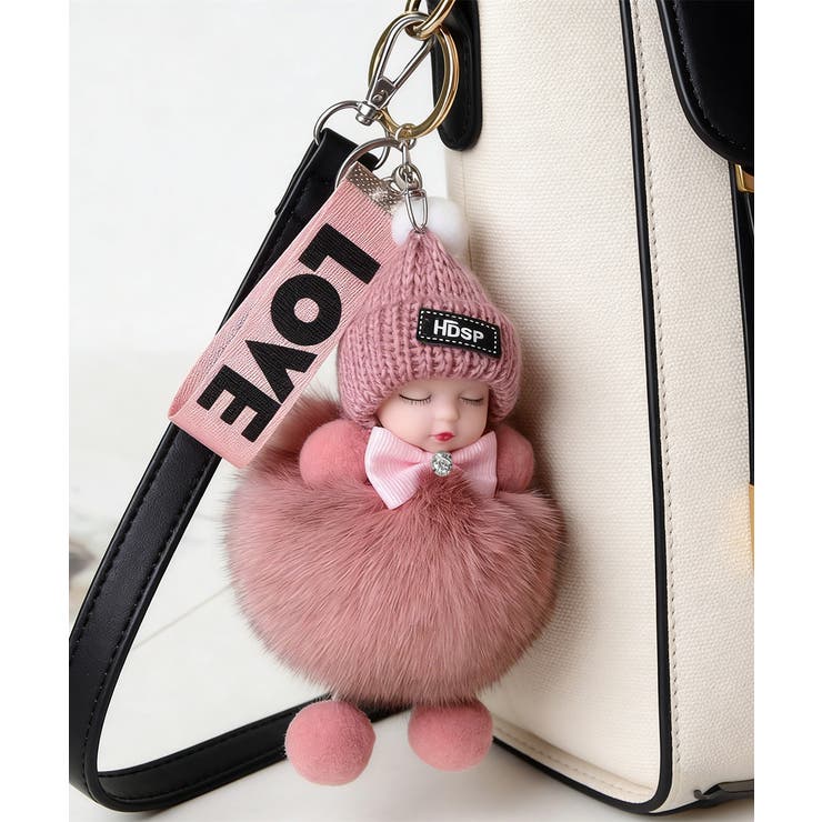 韓国風 ふわふわドールチャーム ぬいぐるみチャーム | SUNSHINE CLOSET | 詳細画像10 