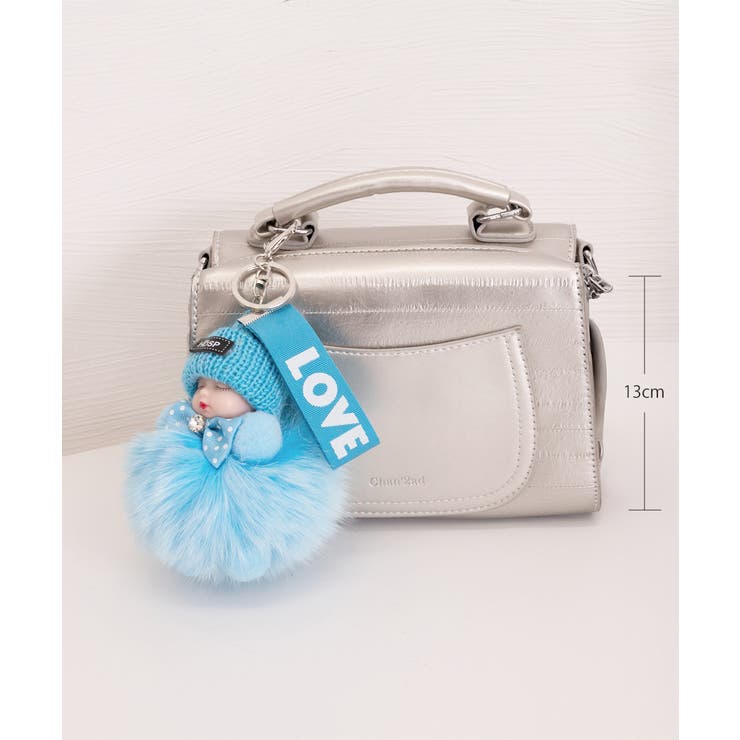 韓国風 ふわふわドールチャーム ぬいぐるみチャーム | SUNSHINE CLOSET | 詳細画像13 