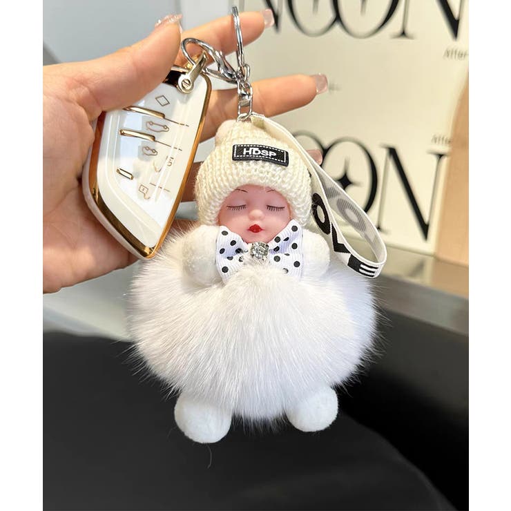 韓国風 ふわふわドールチャーム ぬいぐるみチャーム | SUNSHINE CLOSET | 詳細画像7 