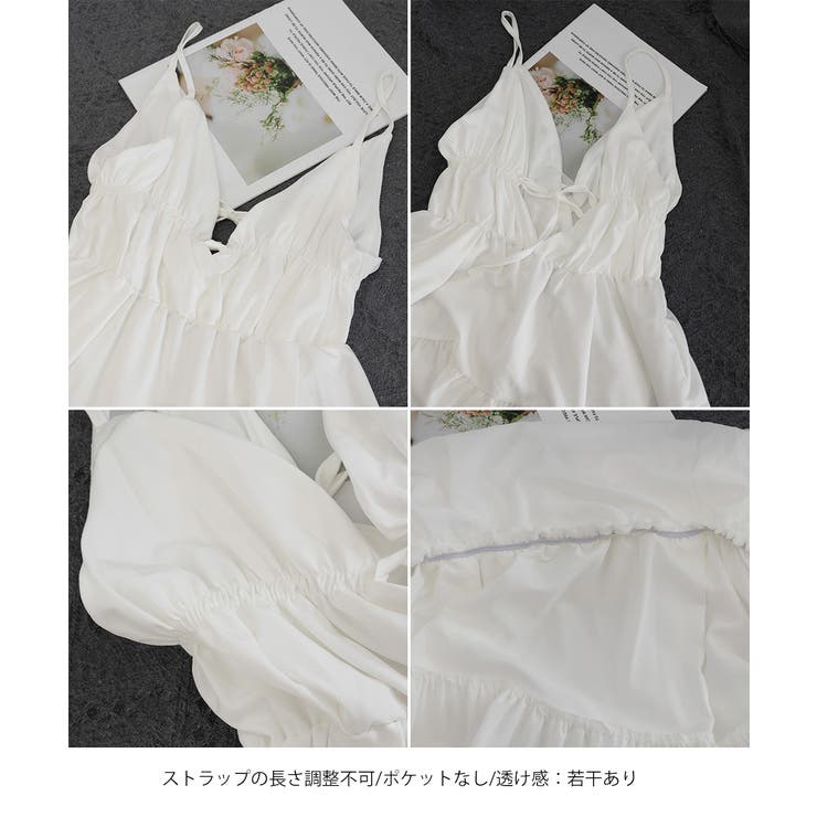 キャミワンピースVネックロングワンピース | SUNSHINE CLOSET | 詳細画像27 
