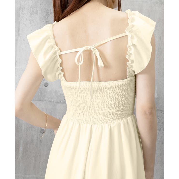 フリル付きワンピース ノースリーブワンピ | SUNSHINE CLOSET | 詳細画像22 