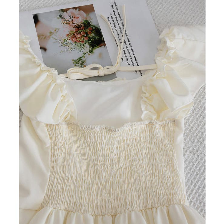 フリル付きワンピース ノースリーブワンピ | SUNSHINE CLOSET | 詳細画像28 