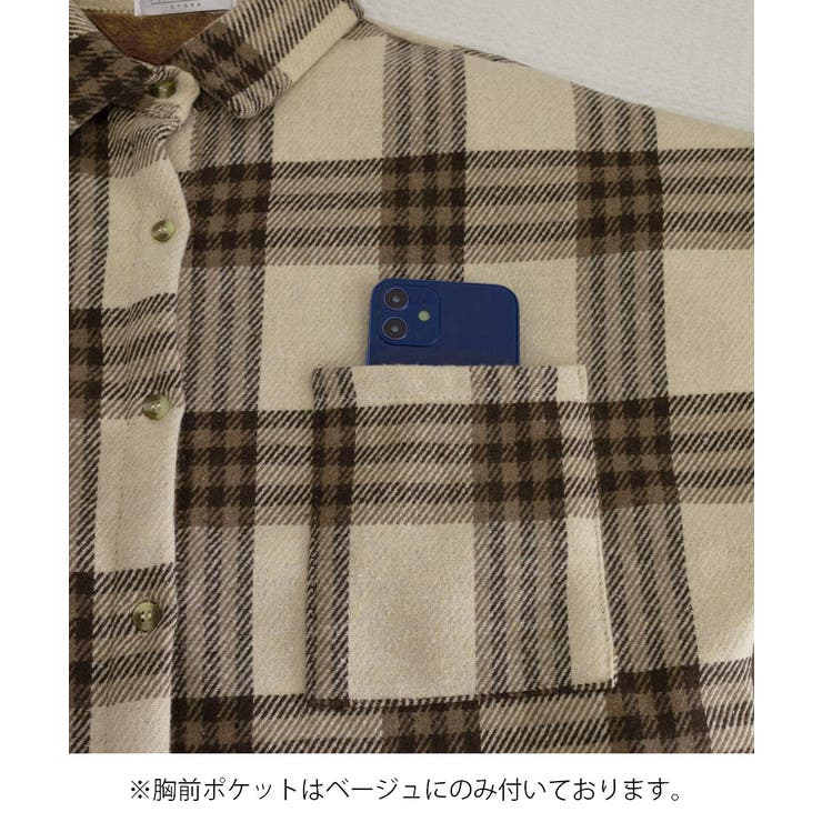 裏起毛チェックシャツジャケット ゆったり | SUNSHINE CLOSET | 詳細画像25 