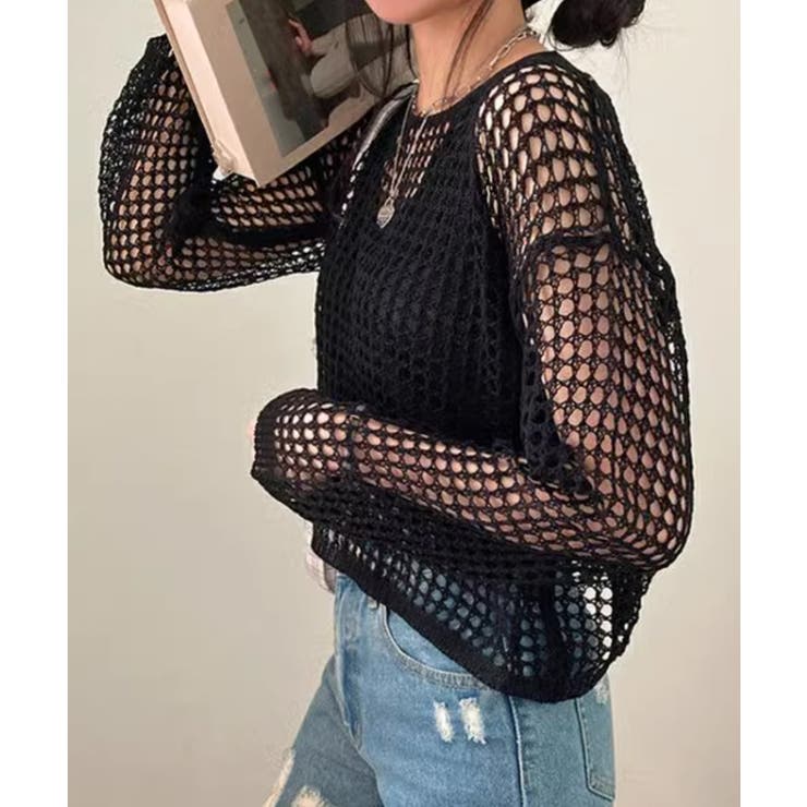 メッシュニット タンクトップ 2点セット | SUNSHINE CLOSET | 詳細画像2 