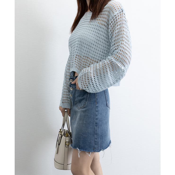 メッシュニット タンクトップ 2点セット | SUNSHINE CLOSET | 詳細画像23 