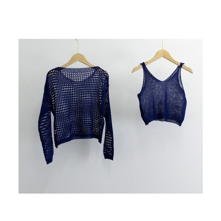 メッシュニット タンクトップ 2点セット | SUNSHINE CLOSET | 詳細画像26 