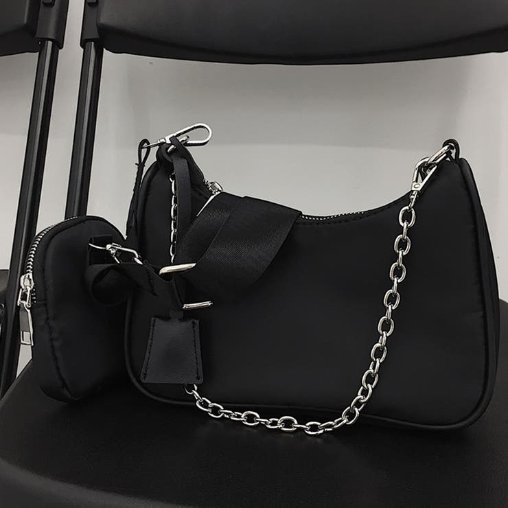 ショルダーバッグ・ポシェット LUMEN [Exclusive] Bijou Bag_2colors ポーチ付きショルダーバッグ ポシェット[品番：AGCW0003678