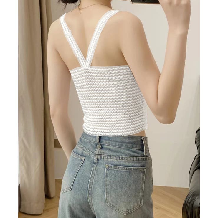 カップ付きキャミソール レースブラトップ | SUNSHINE CLOSET | 詳細画像7 