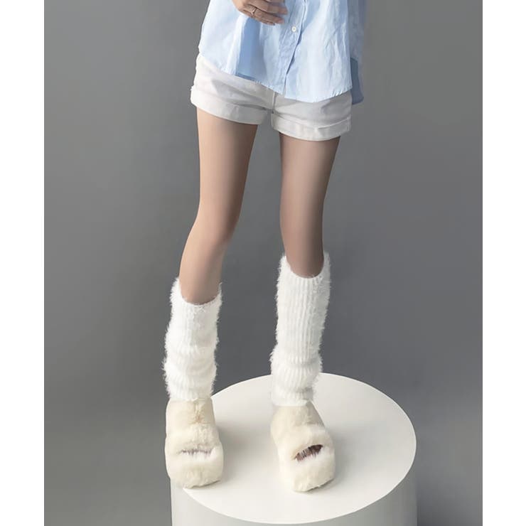 ニットレッグウォーマー レディース 靴下 | SUNSHINE CLOSET | 詳細画像12 