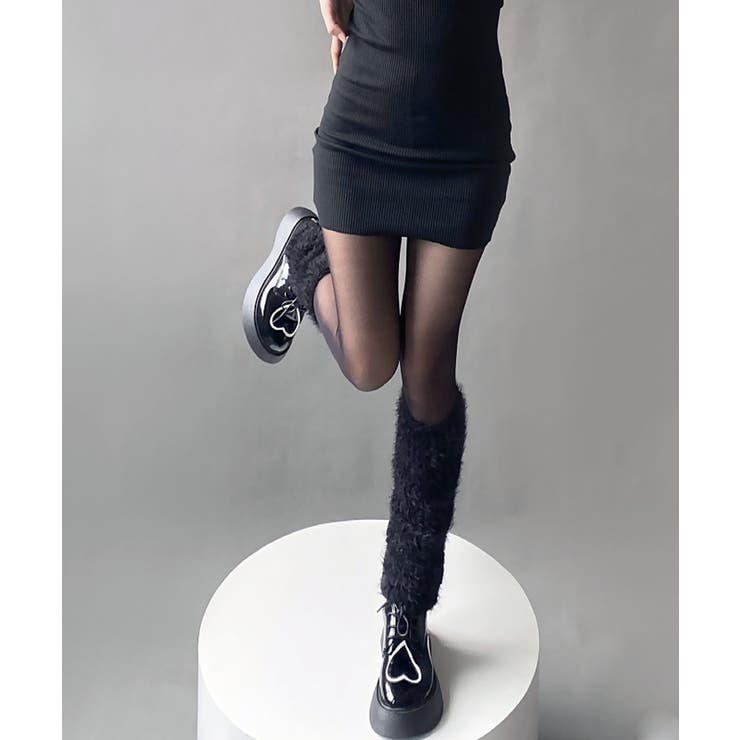 ニットレッグウォーマー レディース 靴下 | SUNSHINE CLOSET | 詳細画像4 