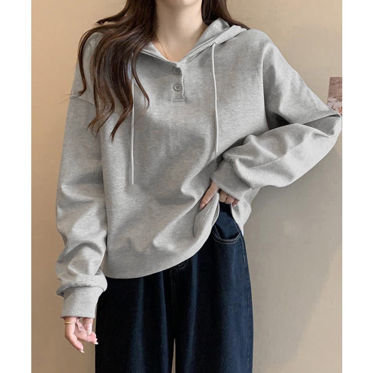 フード付きパーカー フーディートレーナー | SUNSHINE CLOSET | 詳細画像1 