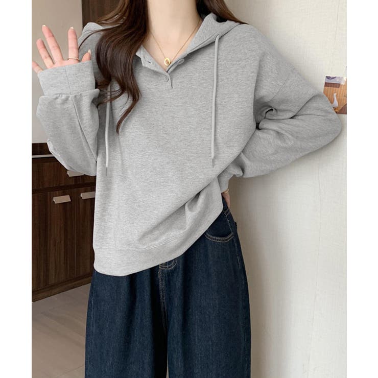 フード付きパーカー フーディートレーナー | SUNSHINE CLOSET | 詳細画像2 