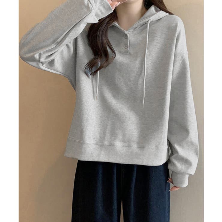 フード付きパーカー フーディートレーナー | SUNSHINE CLOSET | 詳細画像3 